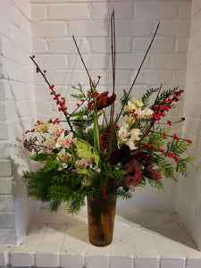 Holiday Designer's Choice Vase Arrangment